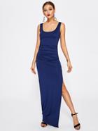 Shein High Split Side Tank Dress