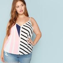 Shein Plus Mixed Print Cami Top