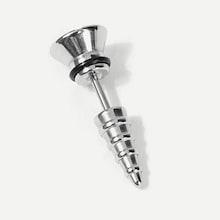 Shein Men Spiral Cone Stud Earring 1pc