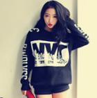 Shein Fashion Printing Sweatshirts