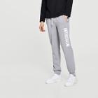 Shein Men Letter Print Heather Grey Sweatpants