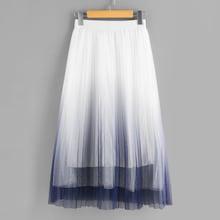 Shein Gradient Pleated Skirt