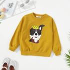 Shein Girls Animal Print Tunic Pullover
