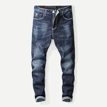 Shein Men Washed Faded Jeans