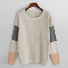 Shein Drop Shoulder Cut-and-sew Jumper