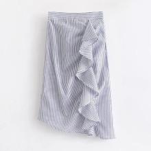 Shein Ruffle Trim Asymmetric Skirt