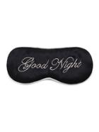Shein Black Good Night Sleep Eye Mask