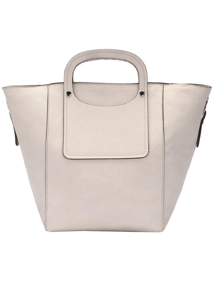 Shein Beige Buckle Pu Shoulder Bag