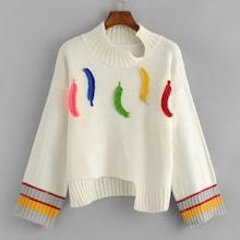 Shein Asymmetrical Hem Sweater