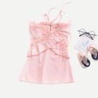 Shein Girls Frill Trim Solid Dress