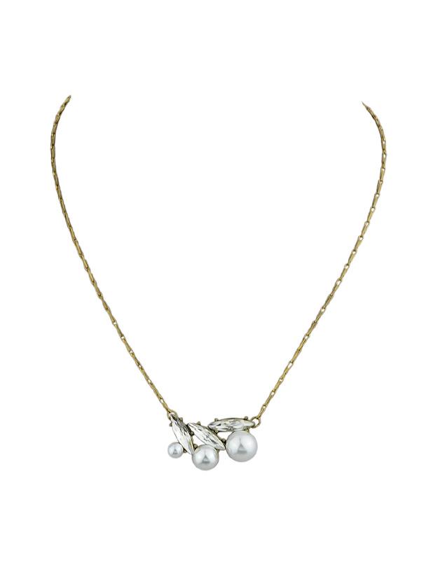 Shein Retro Style Flower Pendants Necklace For Women