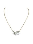 Shein Retro Style Flower Pendants Necklace For Women