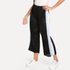 Shein Color Block Pleated Pants
