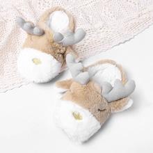 Shein Cartoon Design Two Tone Flat Slippers