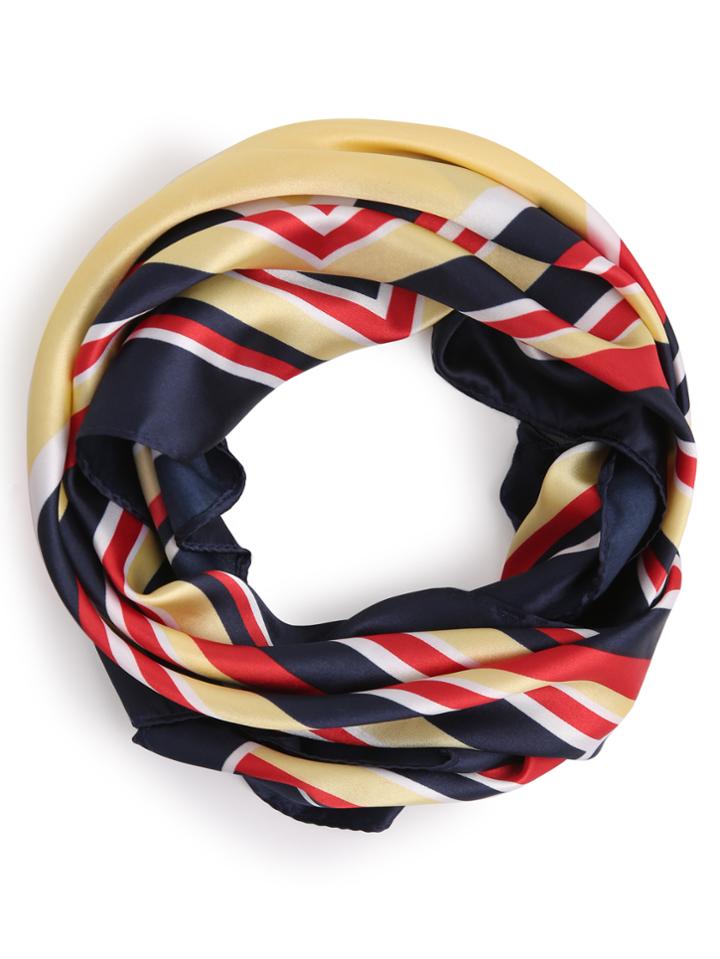 Shein Geometric Print Small Square Scarf