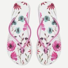 Shein Floral Toe Post Sandals
