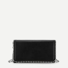 Shein Metal Ball Trim Chain Bag