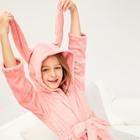 Shein Girls Rabbit Ear Hooded Belted Night Dress