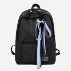 Shein Eyelet Detail Ribbon Decor Backpack