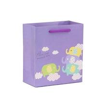 Shein Elephant Printed Small Paper Storage Bag