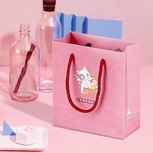 Shein Cat Printed Medium Paper Storage Bag