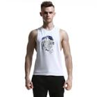 Shein Men Zebra Print Tank Top