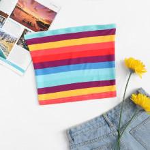 Shein Striped Tube Top