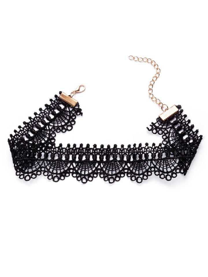 Shein Lace Choker Necklace