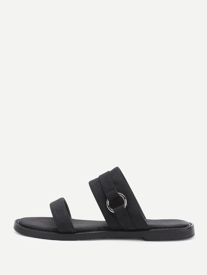 Shein Pu Convertible Strappy Sandals