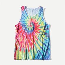 Shein Men Tie Dye Vest