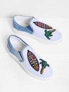 Shein Two Tone Slip On Sneakers