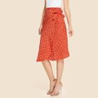 Shein Surplice Wrap Floral Skirt