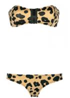 Rosewe Leopard Print Two Piece Bikini Set