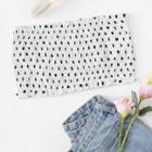 Shein Shirred Polka Dot Bandeau Top