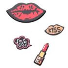 Shein Red Lip Pin Set
