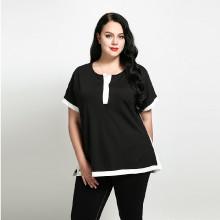 Shein Plus Split Side Blouse