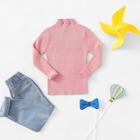 Shein Girls Mock Neck Solid Jumper