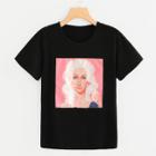 Shein Figure Print Drop Shoulder T-shirt