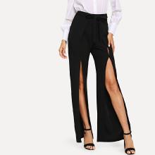Shein Split Front Plain Pants
