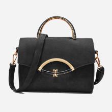 Shein Zip Back Shoulder Bag With Double Handle