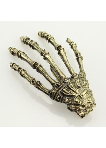 Rosewe Metal Skeleton Hands Shape Bronze Hair Claw
