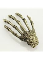 Rosewe Metal Skeleton Hands Shape Bronze Hair Claw