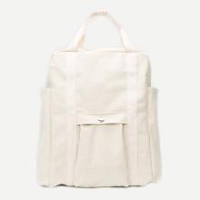 Shein Side Pocket Canvas Backpack
