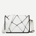 Shein Geometric Spliced Flap Bag