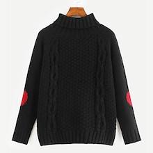 Shein Turtle Neck Cable Knit Jumper