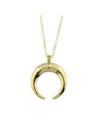 Shein Summer Design Gold Color Geometric Pendant Necklace