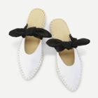 Shein Knot Design Pointed Toe Flats
