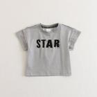 Shein Boys Letters Printed Tee
