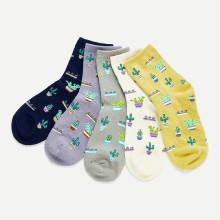 Shein Cactus Print Ankle Socks 5pairs