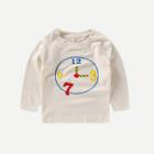Shein Boys Clock Print T-shirt